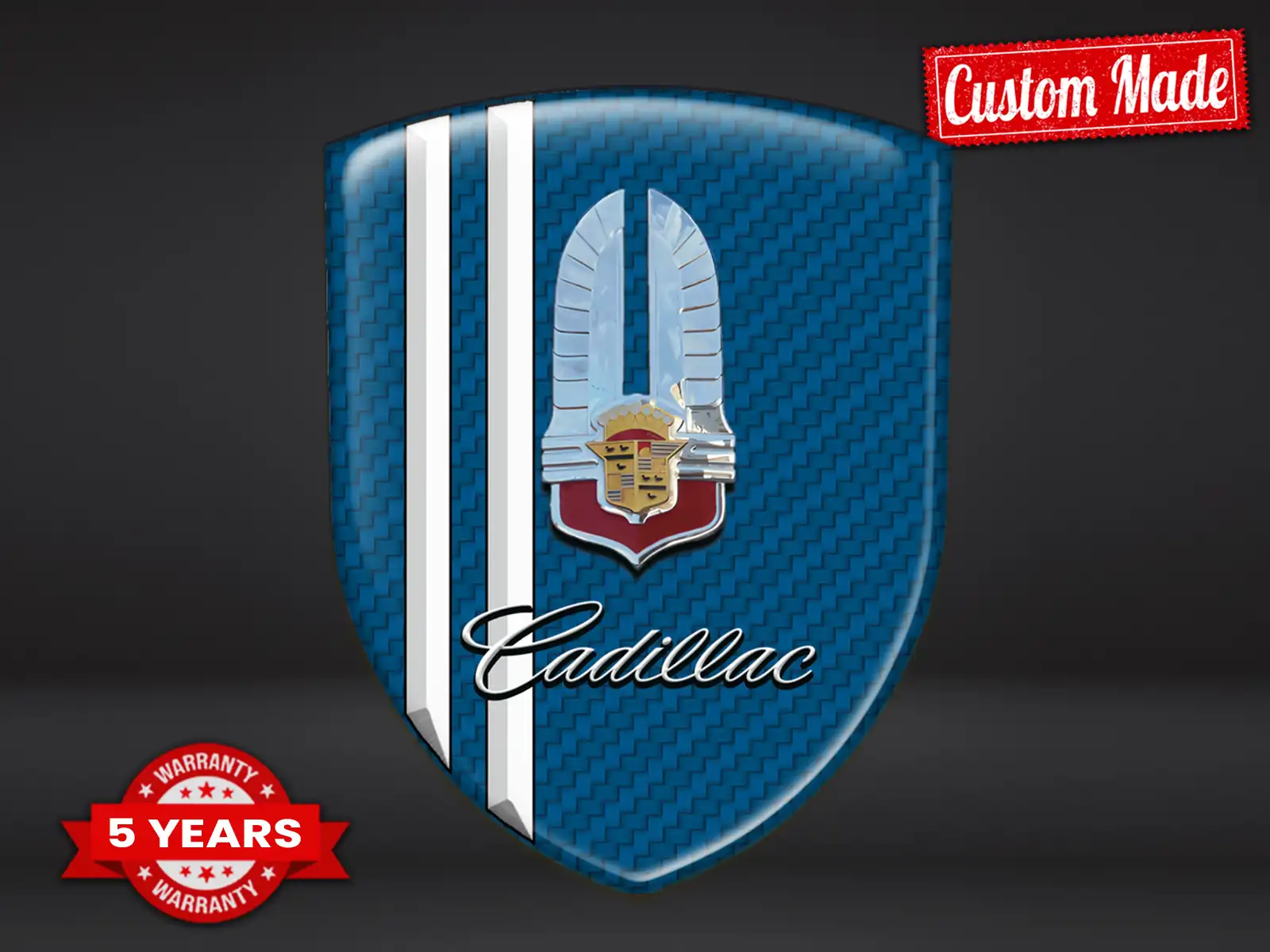 Cadillac Decal Autoadesive Veicolo Look Lusso Premium ST